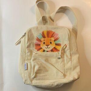 Ritz Kids Lion Print 100% Cotton Kids Backpack